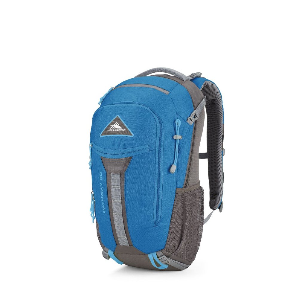 High Sierra Pathway Internal Frame Hiking Pack Mineral Slate Glacier 30L NWT